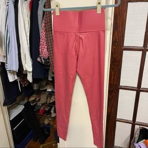 Carbon38 Red Leggings Size Small